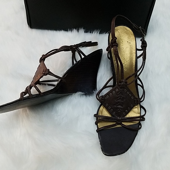 Brown wedges - Picture 1 of 4